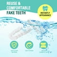 thumbnail image 2 of Fake Teeth, Denture Teeth, Confidence Smile Temporary Teeth, 2 of 7