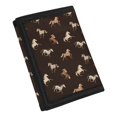 thumbnail image 2 of Chririnla Polyester Trifold Card Wallet with Large Capacity Easy to Clean Children's Wallet for Holiday, Running Horse Decoration Kids Trifold Wallet, 2 of 7
