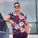 thumbnail image 4 of Fotbe American Stars2 Camiseta Polo de Golf para Hombre con Estampado – Camisa Deportiva Transpirable con Cuello Abotonado-X-Large, 4 of 6