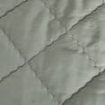 thumbnail image 5 of Organictune Microfiber Down Alternative Machine Washable Toddler Comforter, Super Soft and Lightweight Kids Crib Quilted Blanket for Stroller, Travel, Smoke Gray, 43"x60", 5 of 5