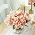 thumbnail image 6 of Efavormart 2 Bushes | 17" Dusty Rose Artificial Silk Peony Flower Bouquets, Real Touch Peonies Spray, 6 of 11