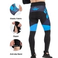 thumbnail image 6 of Cycling Pants for Men Bicycle Tights 4D Padded Mountain Bike Pants Blue XXL, 6 of 8