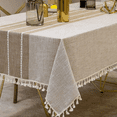 thumbnail image 1 of Mantel Para Mesa Rectangular Decoracion Comedor Xtellar beige, 1 of 3