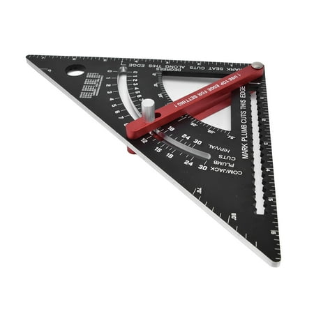 

Movable Ruler 7in Side Range Woodworking Layout Tool Accurate Positioning Convenient Marking Angle For Scribing