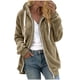 thumbnail image 1 of Puntoco Moda Mujer Cremallera V-Cuello Jersey Tops Manga Larga Con Capucha Blusa Sudadera Puntoco Puntoco-3462, 1 of 4