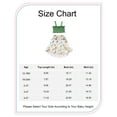 thumbnail image 2 of Toddler Baby Girls Clothes Baby Girls Outfits Sleeveless Suspender Top Floral Skirt 2PCS Girls Summer Clothing Set Green 12-18 Months, 2 of 7