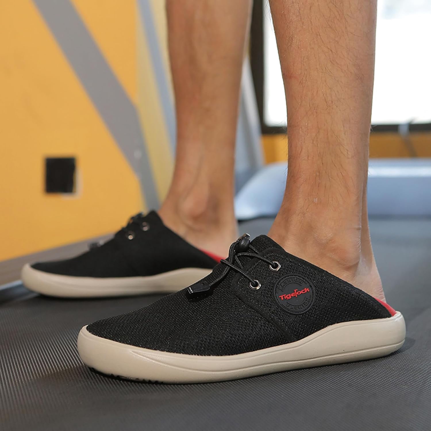 Men's Barefoot Shoes Wide Toe Box Zero Drop Minimalist Trail Running Shoes - Gym Training Shoes for Hiking Walking Water