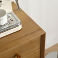 thumbnail image 3 of 43" Accent Sideboard Buffet for Entryway, Living Room, Oak, 3 of 5