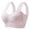 Style 1-Pink, variant on Womens Plus Exercise Bras Soild Color Full Support Everyday Bra Women Bra Green 44