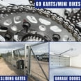 thumbnail image 6 of Jeremywell 41 Roller Chain 100 Feet with 10 Connecting Links for Go Karts, Mini Bikes, Scooters, ATV, MTV, Dirt Bike and Other Industrial Machinery, 6 of 8