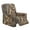 Brown Hunting Camo, variant on Psesaysky Pink Hunting Camo Pattern Recliner Sofa Covers Recliner Chair Covers Couch Cover for Reclining Couches with Side Pockets Washable Furniture Protector with Elastic Bottom