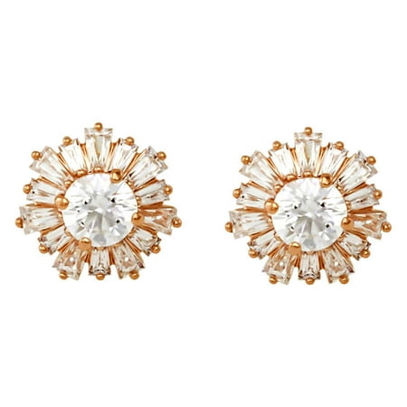 Fancy Chandelier Pierced Earrings - Swarovski Sunshine Pierced Earrings