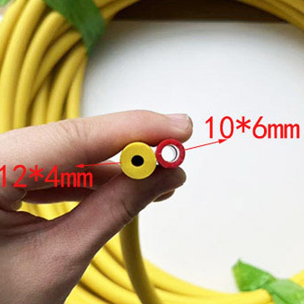 MOMOJIA 10m/15m/20m Spearfishing Float Line 4mm Internal Diameter Foam Rubber Tube For Sea Fishing Floating Fishing Line