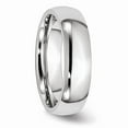 thumbnail image 4 of White Cobalt Ring Band Wedding Standard Domed Polished 6mm, 4 of 6