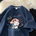 thumbnail image 3 of Camiseta Crayon Shin-Chan de manga corta con estampado de dibujos animados de Anime, edición coreana, holgada, Ins, Sweet Cool Y2K Sweetheart, 3 of 4