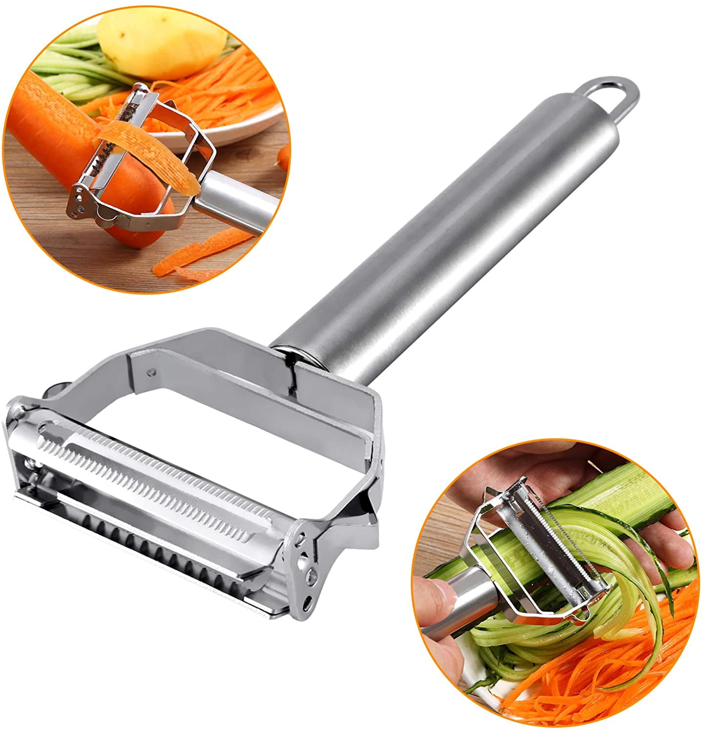 Stainless Steel Carrot Potato Fruit Peeler Vegetable Grater Cutter Kitchen Tool