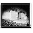 thumbnail image 2 of Historic Framed Print, Pylon on the south shore of the Golden Gate Bridge project, 17-7/8" x 21-7/8", 2 of 9