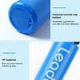 1L Sports Water Bottle with Long Straw Letters Design Large Capacity