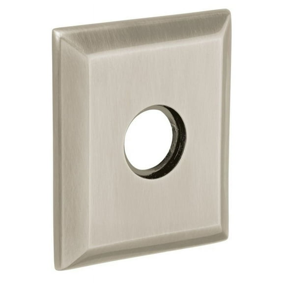 Baldwin R033.Ps Pair Of 3.225" Height Square Passage Rosettes - Brass