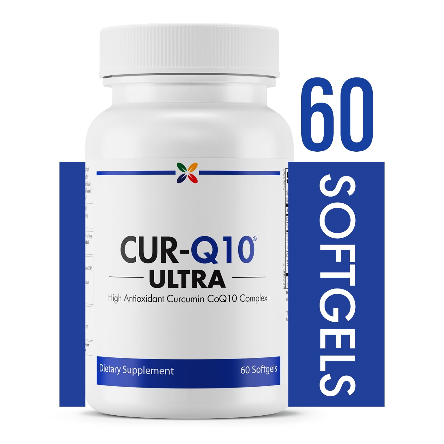 Stop Aging Now CURQ10 ULTRA Curcumin CoQ10 Complex High