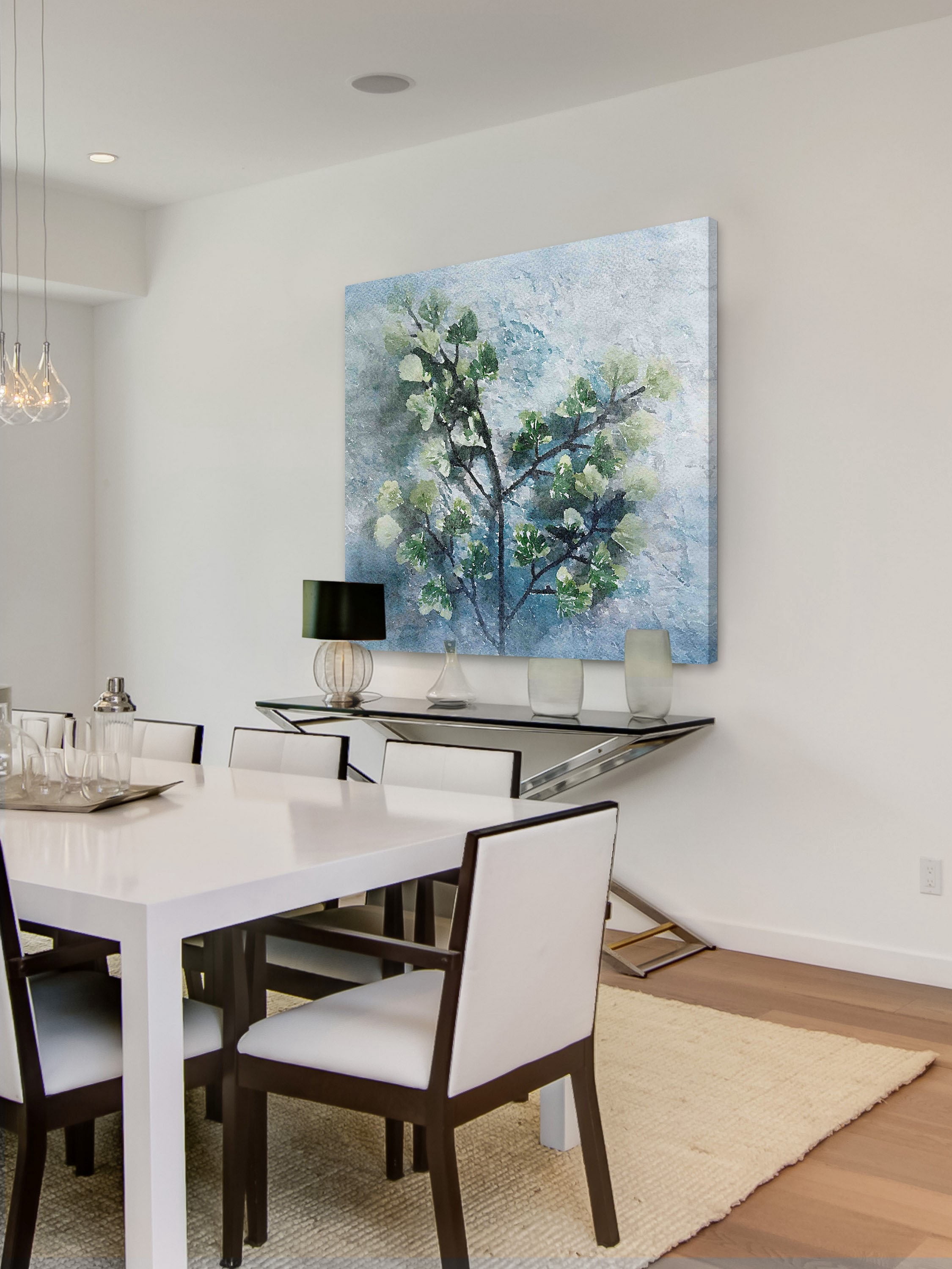 "Enjoy Nature 2" Painting Print on Wrapped Canvas