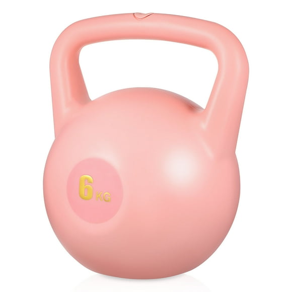 RUNROTOO Kettle Bell For Travel Strength Training Kettlebell In Pink With Adjustable Weight 1Set