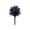 Deep Blue5, variant on Halloween Pumpkin Floral Stake Tree, Artificial Gothic Decor Flower Stake, Versatile Decor for Indoor Outdoor Seasonal Display (Pumpkin)