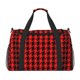 thumbnail image 1 of Easygdp Retro red and Black Houndstooth Bolsa de Gimnasio, Bolsa de Viaje Duffel, Bolsa de Fin de Semana con Compartimentos, Bolsa de Mano para Noche, 1 of 7