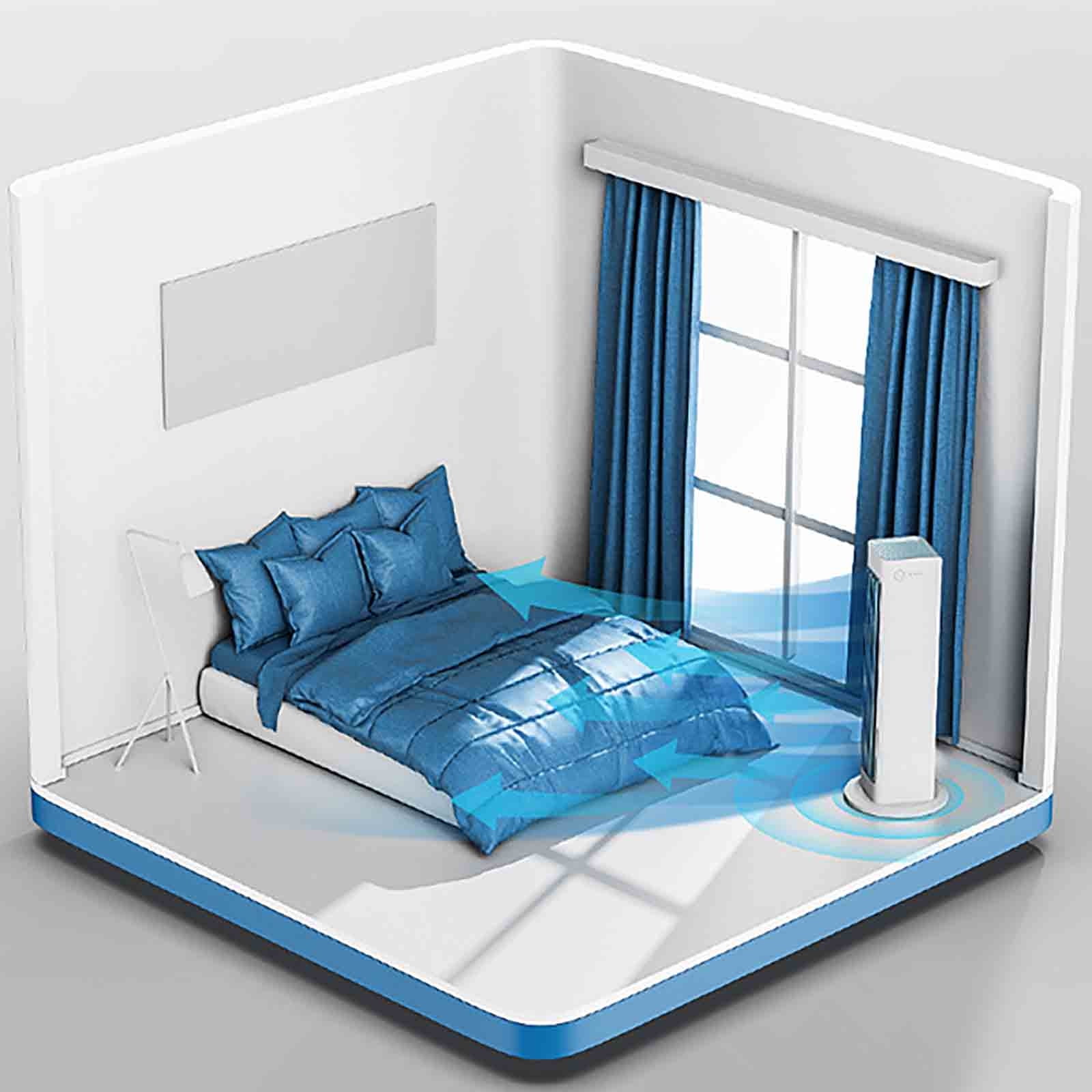 FYHALE Portable Air Conditioners, Mini AC Unit Cooling Fan for Single Room, Personal Air Conditioner Fan