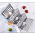thumbnail image 3 of Taco Tray Stainless Steel Holds 3 Tortillas For Dishwasher and Oven Safe, 3 of 8