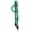 Teal, variant on Showman Nylon Single Ear Headstall w/ Leather Accents  (Purple)