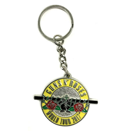 Guns N Roses 2017 Tour Bullet KeyChain Key Chain Rock n Roll Bands GNR