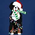 thumbnail image 3 of CafePress - Christmas Bernese Mt Holiday Dog T Shirt - Dark T-Shirt Kids XS-XL, 3 of 4