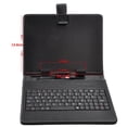 thumbnail image 3 of 80-keys USB Keyboard PU Protective Case Cover with Stand for 8-inch Tablet PC (Black), 3 of 8