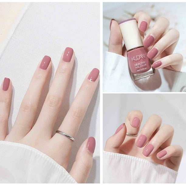 Esmalte de uñas, regalos para mujeres Esmalte de uñas despegable a base de agua Esmalte de uñas despegable que no se seca al horno 8 ml Arte de uñas