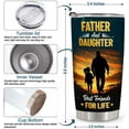 thumbnail image 3 of Gifts for Dad, Birthday Gifts from Daughter to Dad - Daddy - Father, Christmas - Xmas Gifts for Dad, Dad Birthday Gift Ideas-Stainless Steel Father and Daughter Tumbler 20oz, 3 of 6