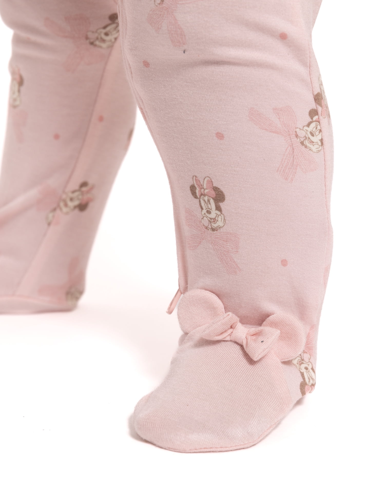 Disney Baby Wishes + Dreams Minnie Mouse Footed Sleep N Play, Sizes Preemie-6/9 Months