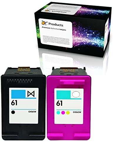 Ocproducts Refilled Hp 61 Ink Cartridge Replacement For Hp Envy 4500 5530 Deskjet 1010 3050 2540 2050 Officejet 2620 Walmart Canada