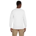 thumbnail image 2 of Gildan Ultra Cotton® 6 oz. Long-Sleeve Pocket Men T-Shirt White 2X-Large, 2 of 3