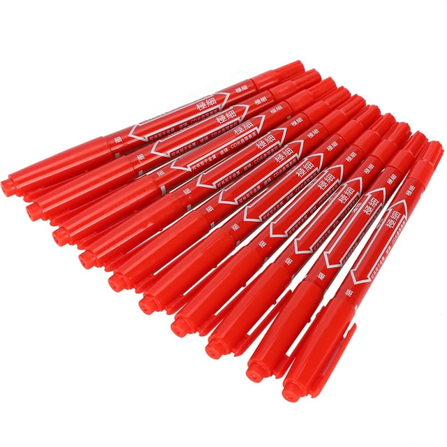 Markers, QuickDrying Permanent Markers Permanent Markers with 10Pcs for Drawing, Sketching