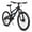 Black+Blue, variant on Juuar 26" Mountain Bike with Front Suspension & Shock Absorber, 21 Speed Disc Brake Adult Bike, Sturdy Steel Frame City Bike Bicycle for Men Women, Blue