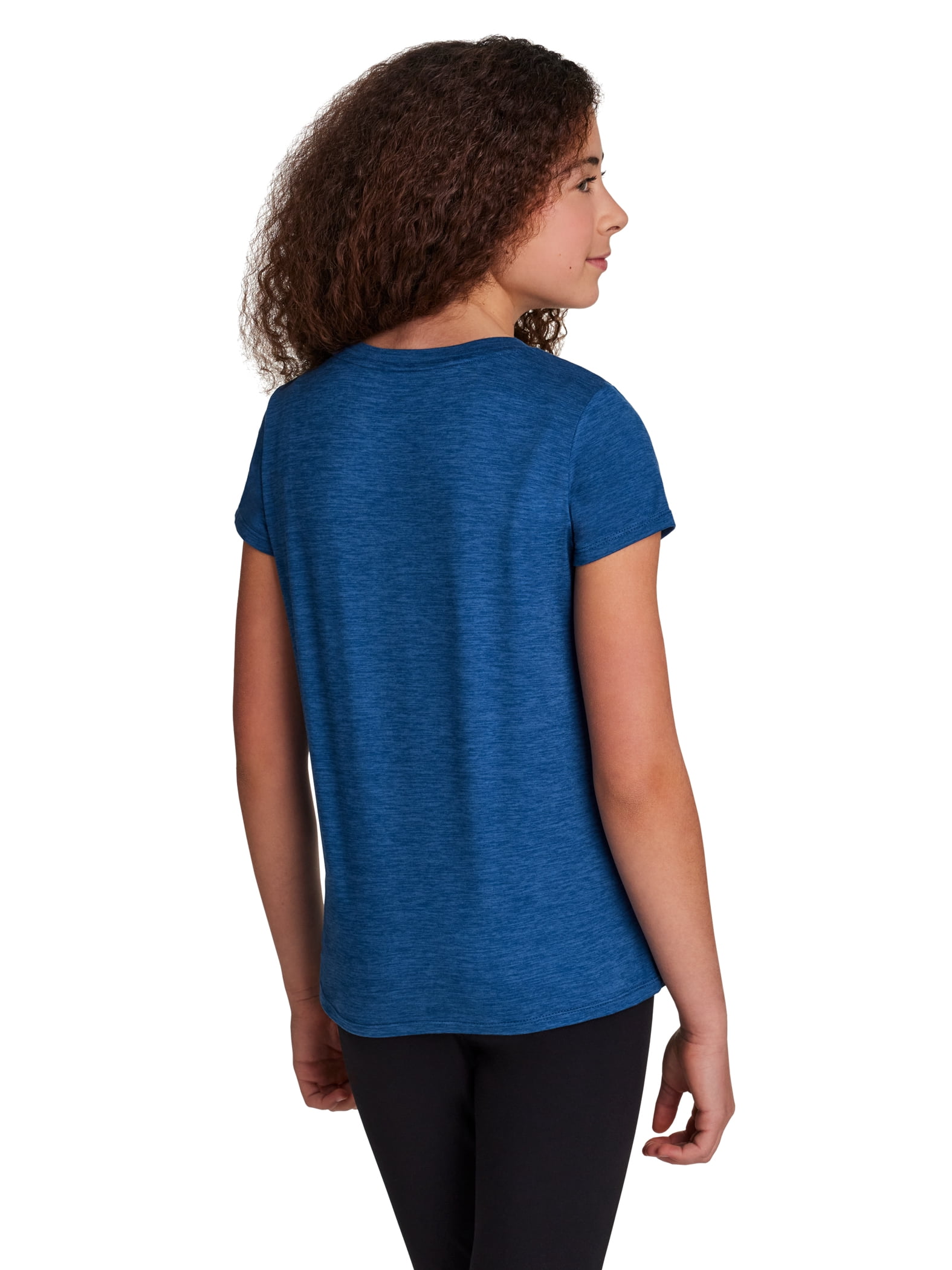 Reebok Girl's Short Sleeve Performance T-Shirt, Sizes 4-18