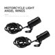 thumbnail image 2 of Lámpara Led de ala de Ángel para motocicleta, piezas de modificación de alta definición, luces traseras LED para motocicleta, Lámpara decorativa para Moto, 2 piezas, 2 of 5