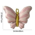 thumbnail image 3 of Eespoir Butterflies Balloons, Party And Festival Decorations, Helium Balloon Set For Birthday, Wedding, Celebration, Colorful, Festive Atmosphere(Pink), 3 of 6