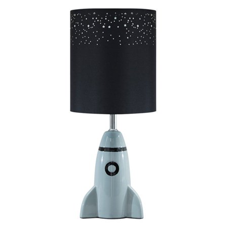 Signature Design by Ashley Cale Rocket Ship Ceramic Kids' Table Lamp