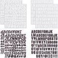 thumbnail image 1 of JUNWELL 24Sheets 400pcs Large Letter & Number Stickers 2.5 Inch Self Adhesive Letters Stickers Big Font Stickers, 1 of 6