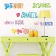 thumbnail image 3 of Calcomanía de pared con letras inspiradoras coloridas: eres más valiente de lo que crees, más fuerte de lo que pareces, más inteligente de lo que crees, cita positiva St, 3 of 5