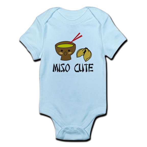 CafePress - Miso Cute Infant Bodysuit - Baby Light Bodysuit