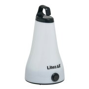 LitezAll 2-in-1 150-Lumen Lantern Flashlight, Portable LED Light for Camping & Emergencies, 2 Pack