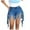 Blue, variant on PBNBP Denim Shorts Womens Mid Waisted Tassel Denim Short Pants Summer Skinny Stretch Ripped Frayed Raw Hem Casual Jean Short for Women